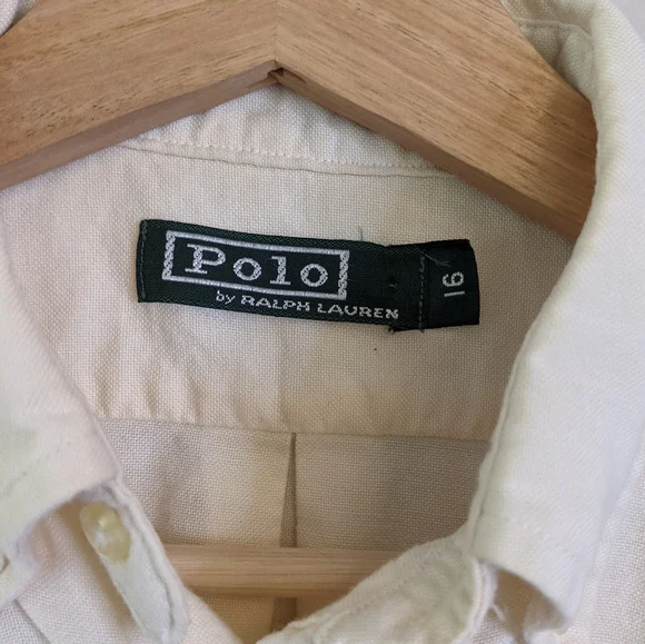 Vintage Polo Classic Cotton Knit Button Down Shirt - Picture 7 of 8